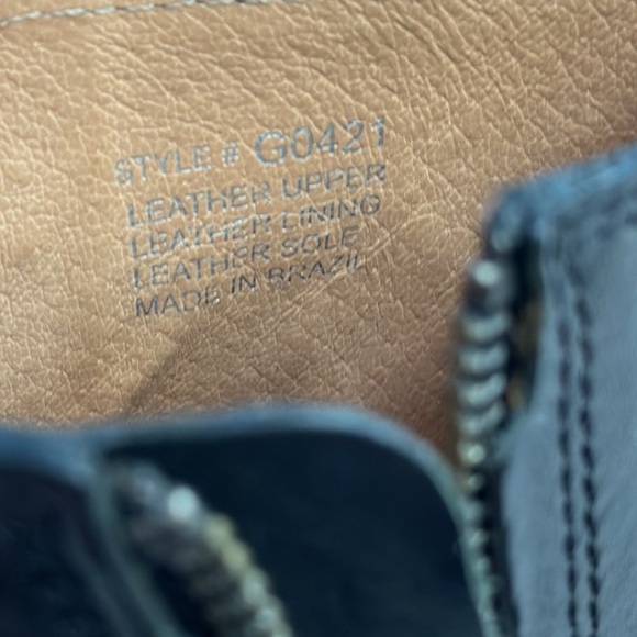 Madewell black leather booties boots - Picture 10 of 10